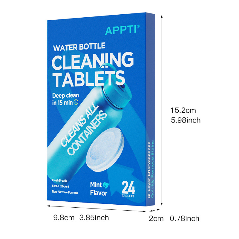 Tea Set Scale Cleaning Effervescent Tablets