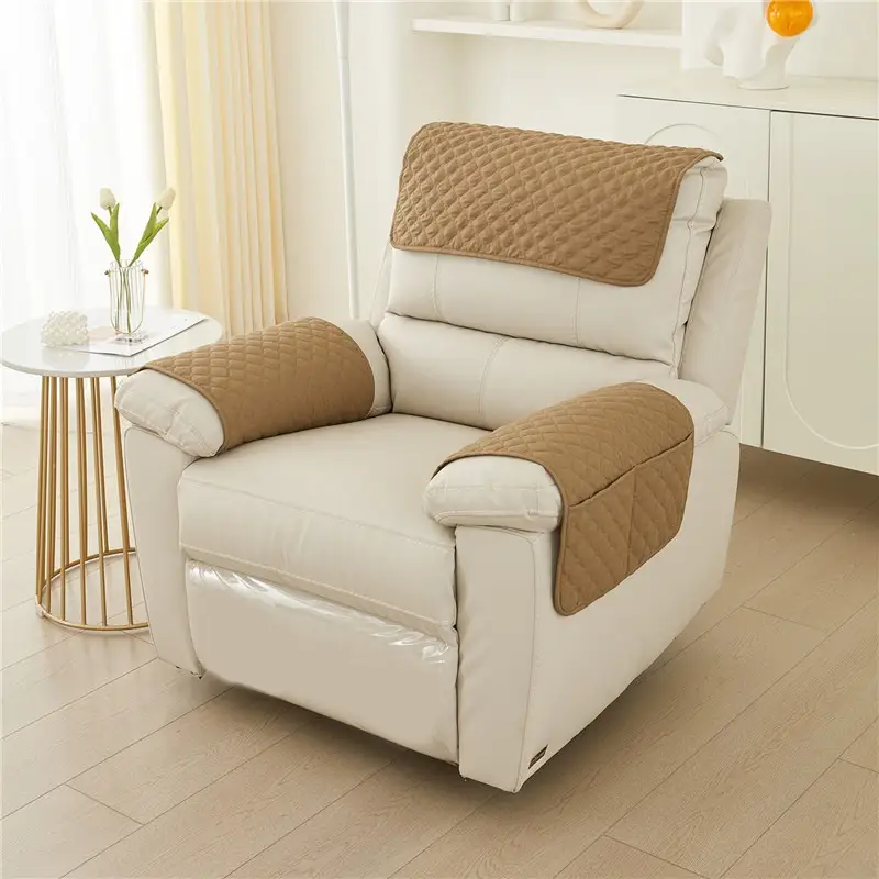 Sofa Headrest Armrest Pad Three-piece Set