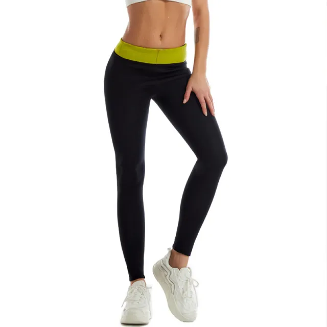Neoprene High waisted Trousers Nine Points Violent Sweat Suit Three Breasted High Waist Trousers 4Xl - Shop at LoveMi