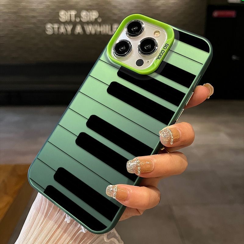 Black And White Piano Key-themed Phone Case