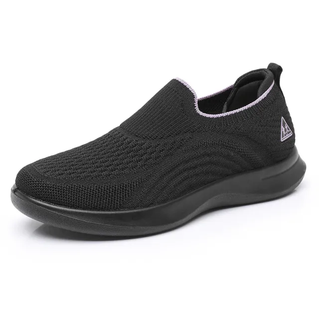 Women's Casual Soft Bottom Fashion Sneaker Black - Shop at LoveMi
