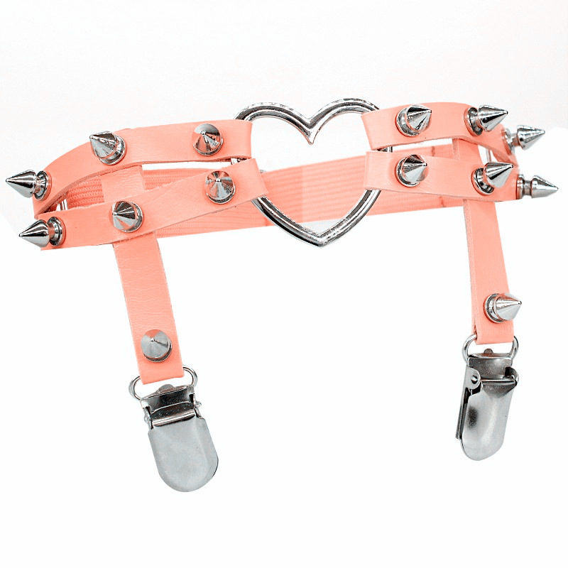 Parure Cuissarde Cœur Spikes — vue 11