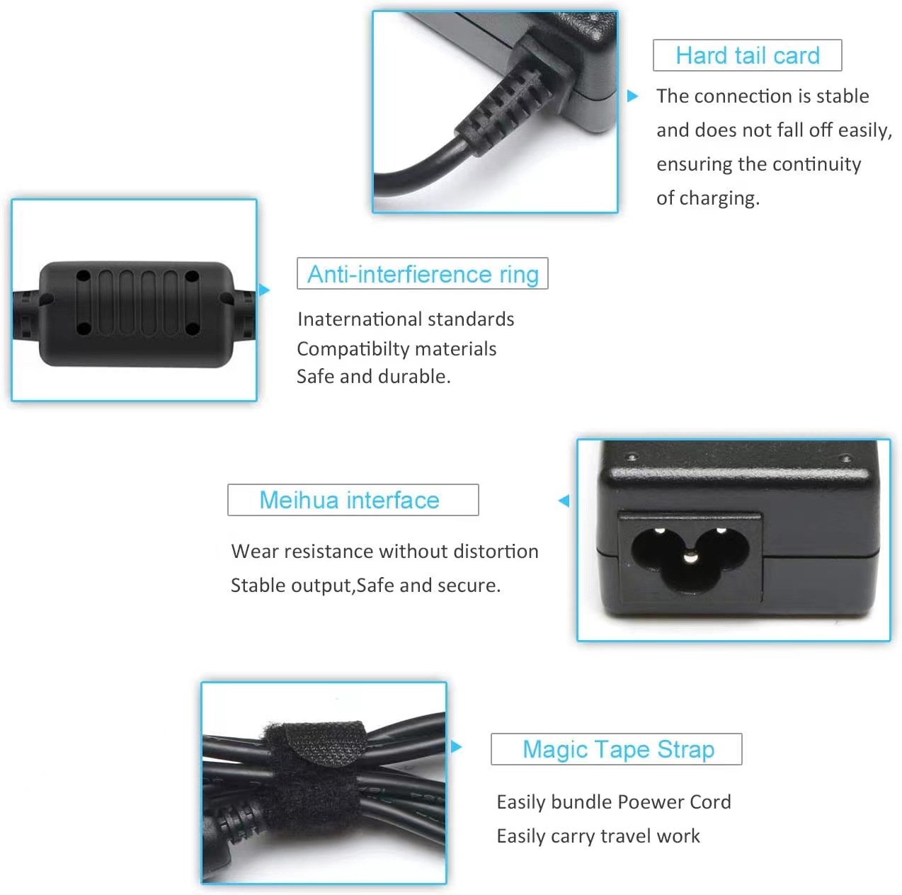 Laptop Power Adapter Blue Port 4530  Charger