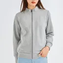 2402 Stand Collar Gray