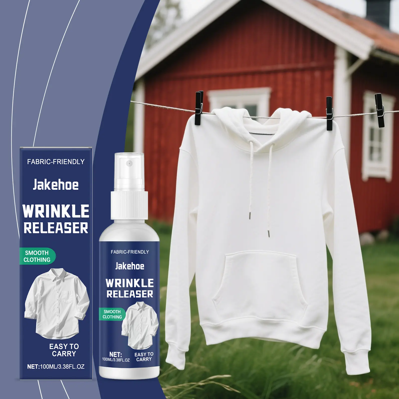 Clothing Wrinkle Removal Spray Is Fast