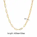 Personalized DIY Vacuum-Plated Stainless Steel Necklace view 7