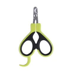 Dog Cat Nail Scissors Pet Blood Line Novice Cat's Paw Pliers Supplies - Green - View 1
