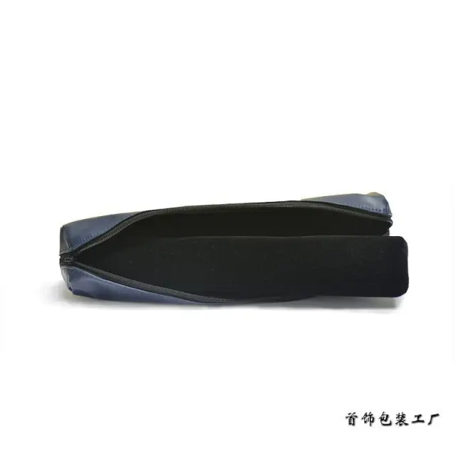 Polyester Women's Portable Bracelet Bracelet Watch Buggy Bag Blue Leather Bag Black - Shop at LoveMi