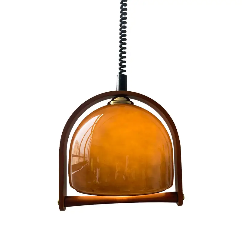 Zhonggu Vintage Restaurant Chandelier Retractable Lamp American Style Retro Creative Bedroom Light