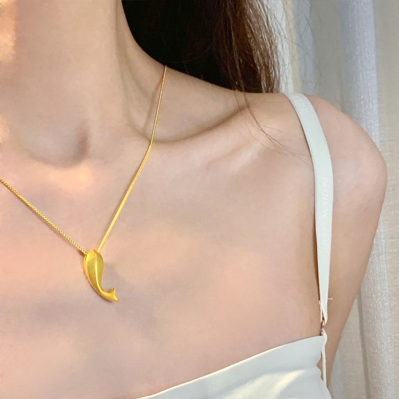 Women's High-grade Personality Fashion Lucky Small Goldfish Necklace