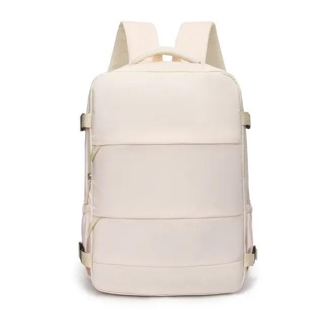 Large Capacity Dry Wet Separation Luggage Men's Backpack White - Shop at LoveMi