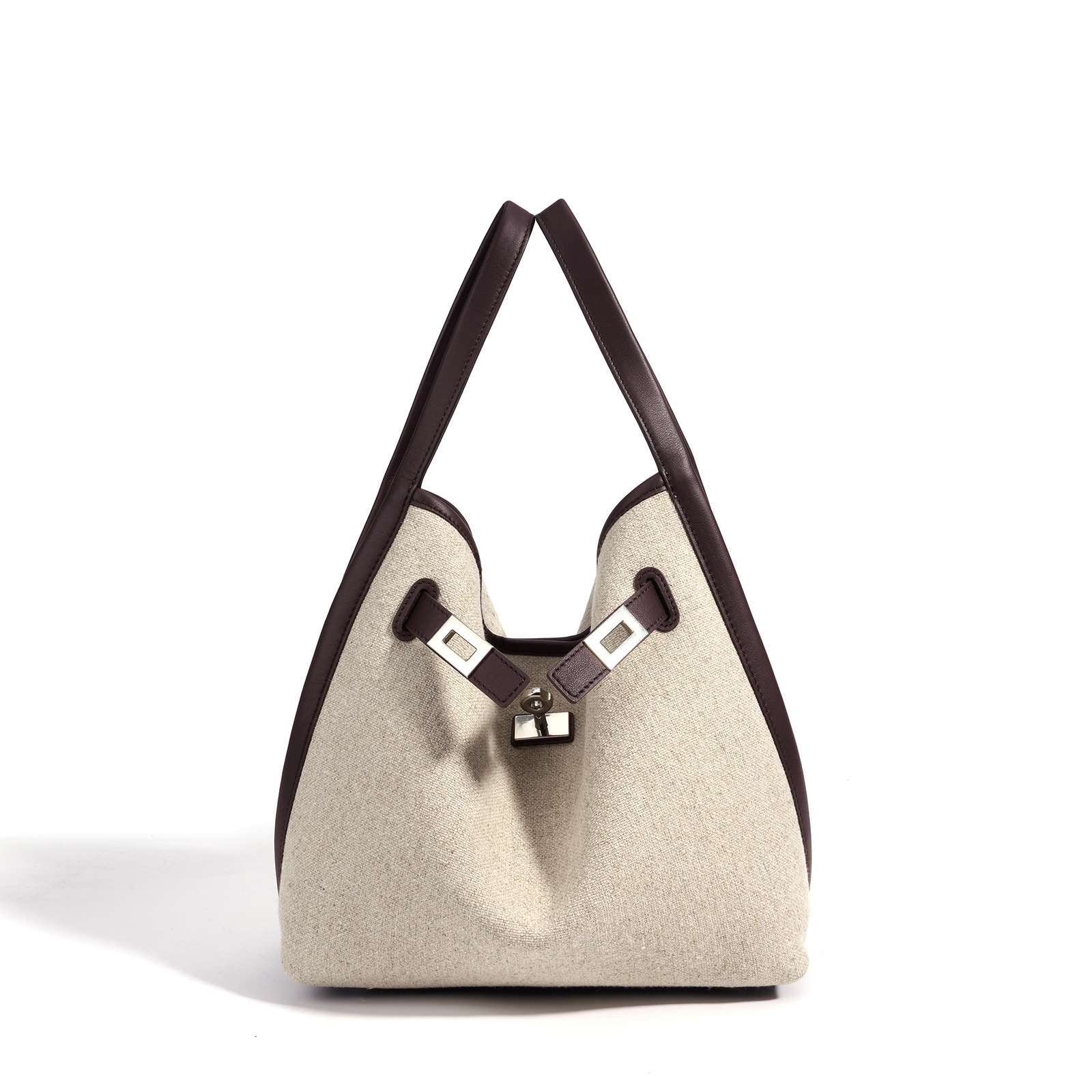 Genuine Leather Crossbody Bucket Bag, picture 3 of 4