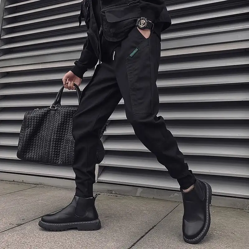 Mens Fleece-Lined Extra-Thick Slim-Fit Cargo Pants