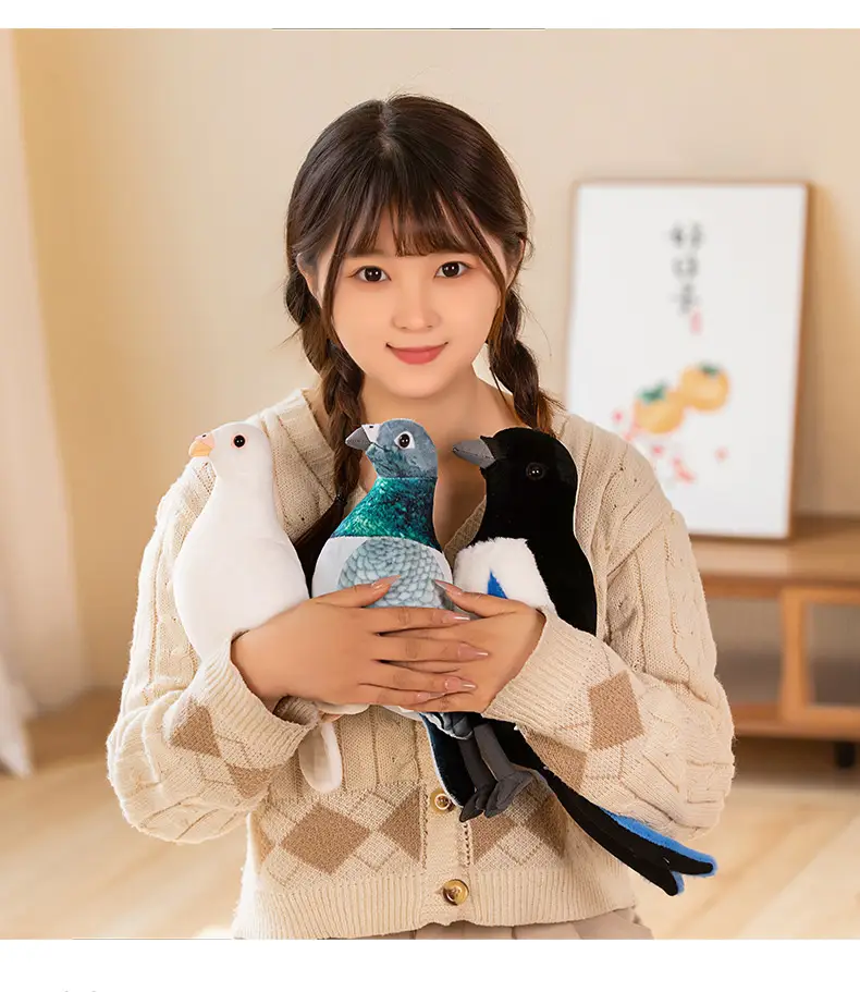 Cartoon Bird Pigeon Plush Toy