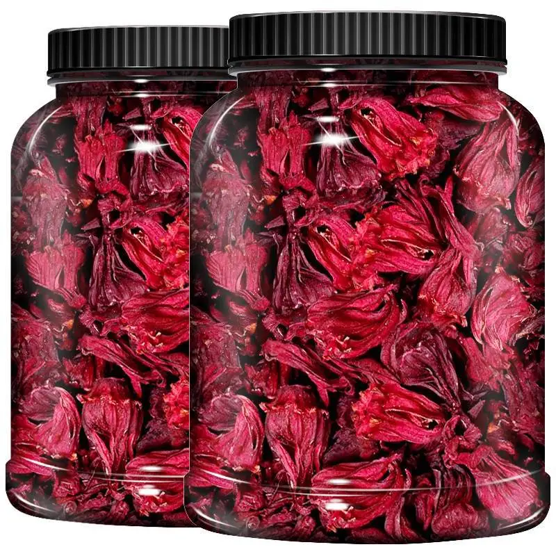 Clitoria Ternatea Flower Roselle Dried Flowers 500g Edible - 1 Barrel Roselle