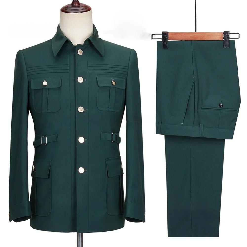 Mens Tailored Suit Two-Piece Set