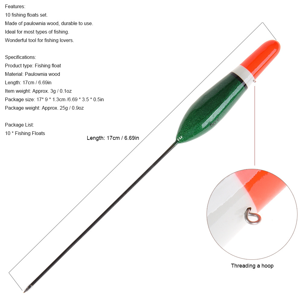 Title 7, Wooden Buoy Fish Float