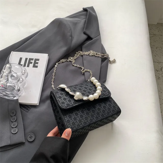 Women's Fashion Simple Casual Shoulder Bag Black - Shop at LoveMi