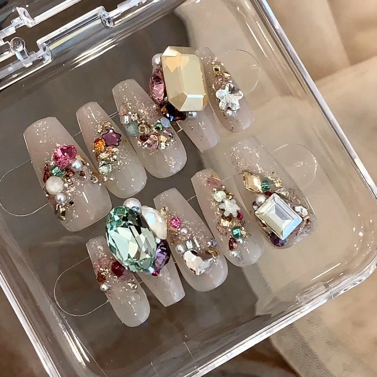 Sunset Yuhui Short Armor Gentle Treasure Wear Nail Tip Customization