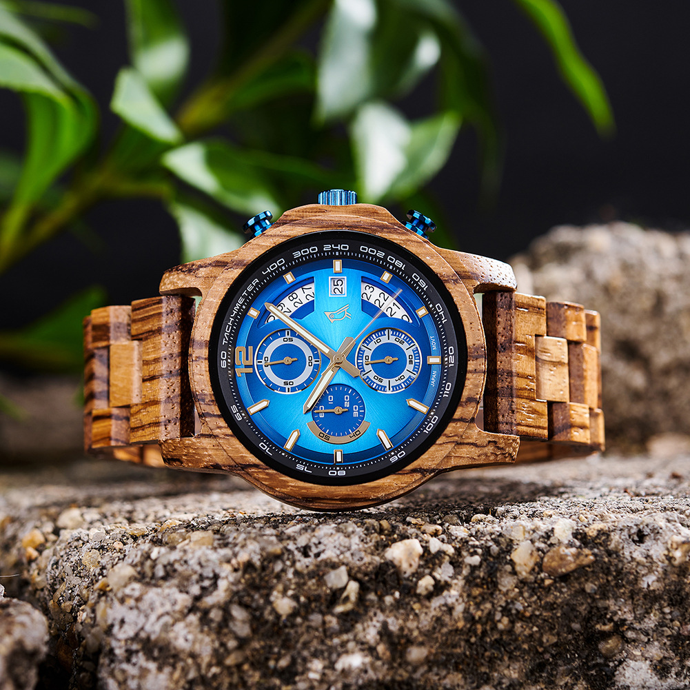 Vintage Wooden Watch For Young Men 4