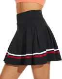 Black Upper White Lower Red