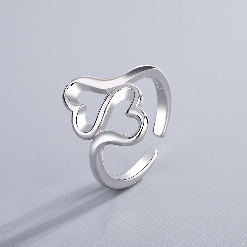 Personality Fashion Creative Sweet Heart Ring