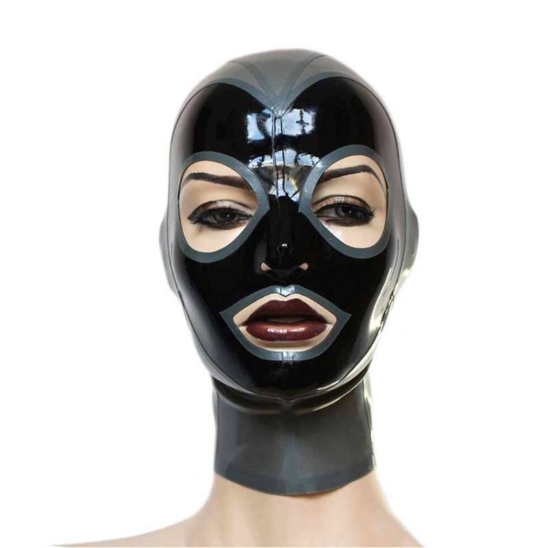 Title 3, Latex mask head cover face all-inclusive, offer...