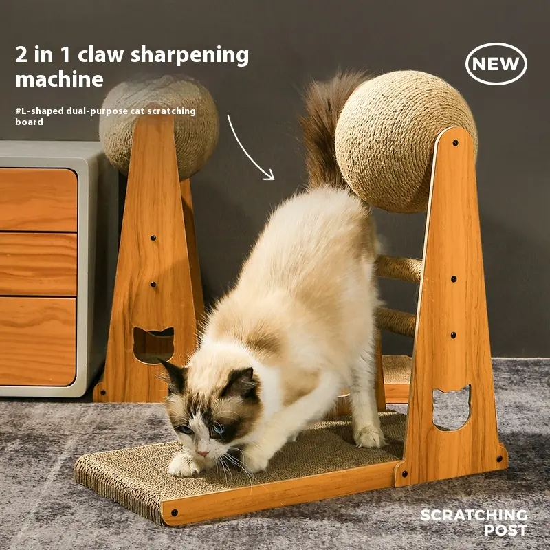 Cat Scratch Board Wear-resistant Non-dandruff Vertical Sisal