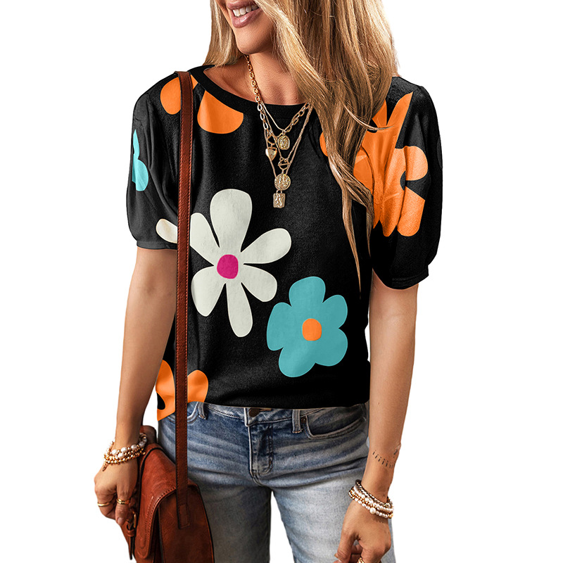 New Multi-color Round Neck Pullover For Women