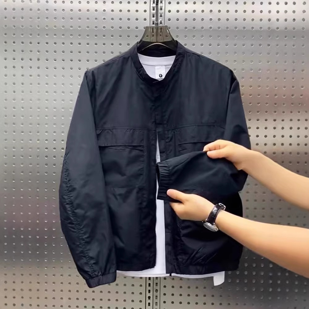 Mens Sun-Protective Top Fashion Workwear Jacket
