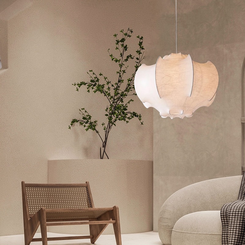 Designer Master Bedroom Silk Chandelier
