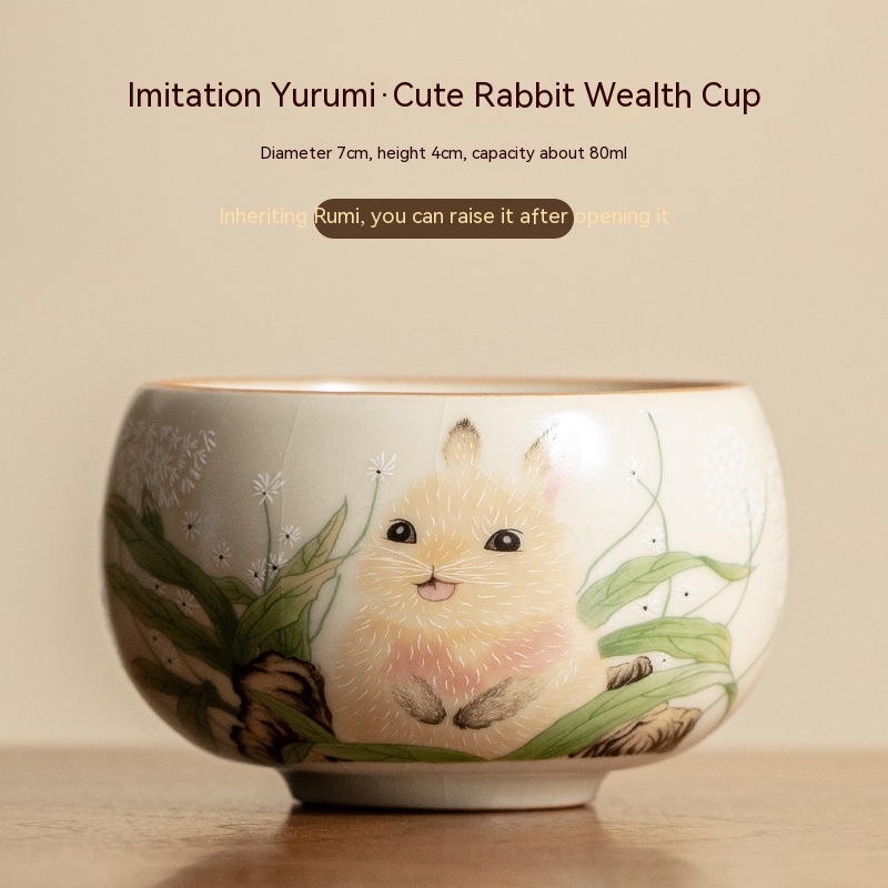 Adorable Rabbit Rich Cup