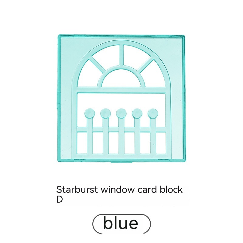 Window Card Block Cyan