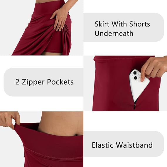 Womens Yoga Sports All-Match Long Skirt