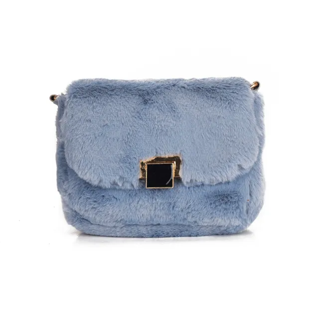 Women's Fashion Simple Shoulder Crossbody Chain Bag Blue - Shop at LoveMi