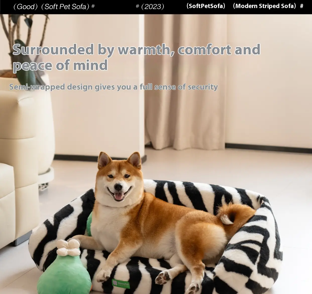 Winter Warm Sofa Cat Nest Cat Sofa Large Dog Nest Bed Removable And Washable