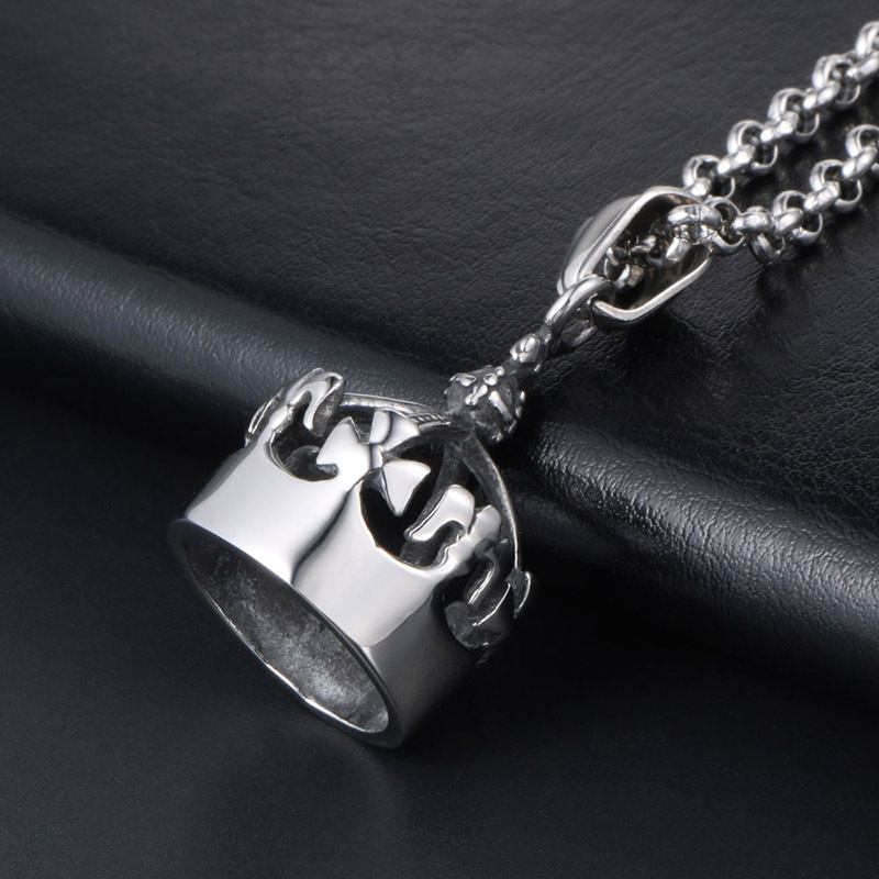 Fashion Titanium Steel Retro Personalized Necklace