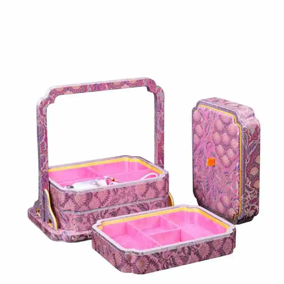 Wind Basket Jewelry Box Ring Pendant Jewelry Display Case