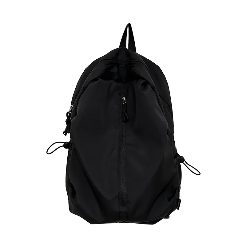 Casual Travel Simple And Lightweight Small Backpack - Black