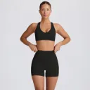 Black Shorts Suit