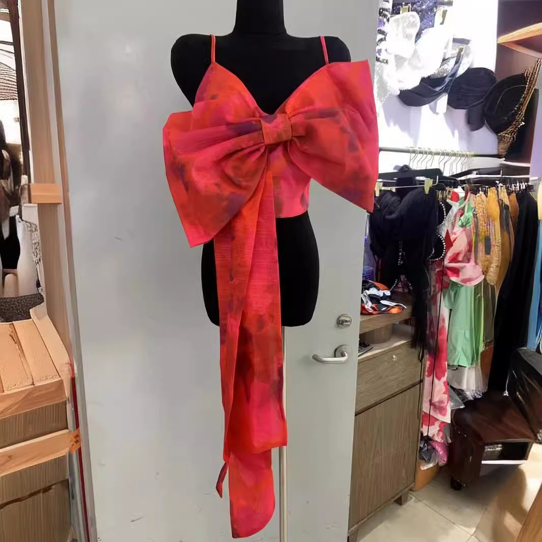 Women's French Style Bow Camisole