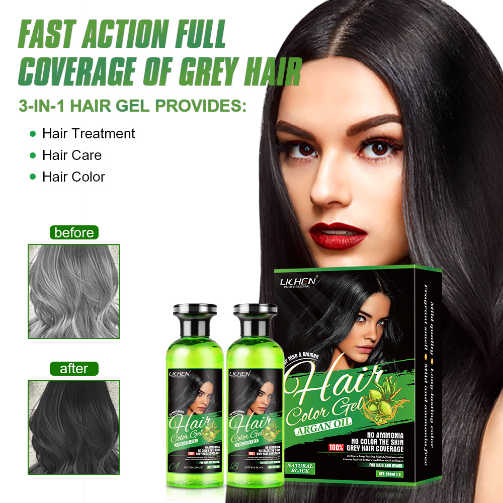 Title 5, Hypoallergenic Non-stick Scalp Plant Hair Dye