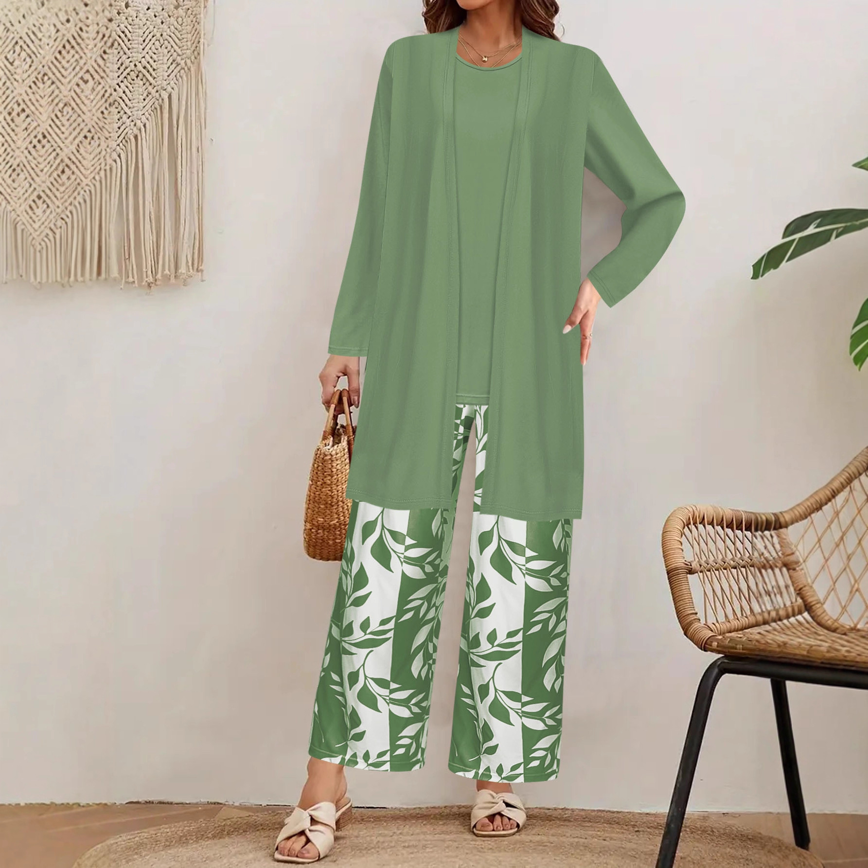 Casual Coat Vest Pants Three-piece Suit - Image 3