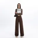 Brown Coffee Color Lengthened
