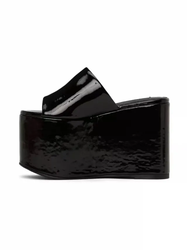 Colorful Fashion Thick Bottom Platform Large Slippers Colorful - Shop at LoveMi