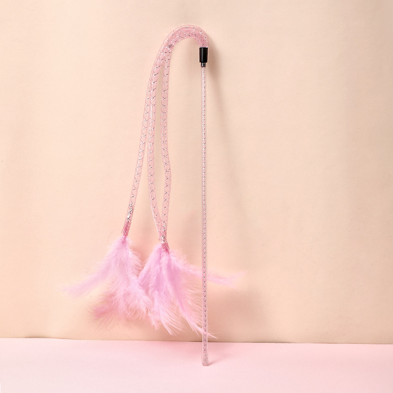 Feather Hose Pink