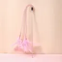 Feather Hose Pink