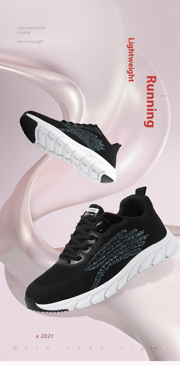 Comfortable Light Running Casual Flat Shoes Sneaker - Image 17