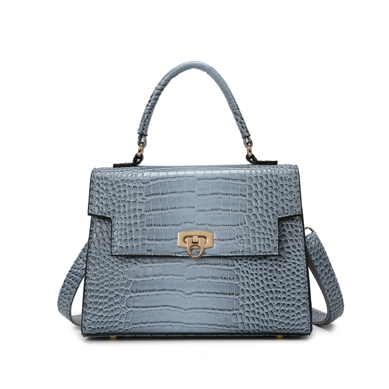 Tote bag en PU motif crocodile — 5 coloris 9