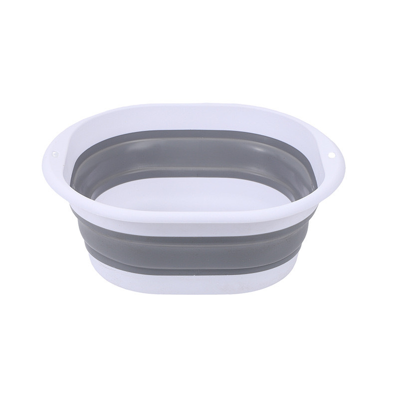 Portable Silicone Foldable Plastic Washbasin